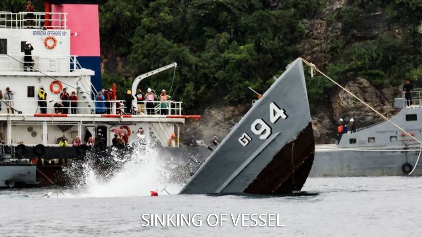 6 SINKING OF VESSEL